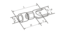 Wiring Cable Copper Aluminum Insulated Pin Terminal with Good Quality