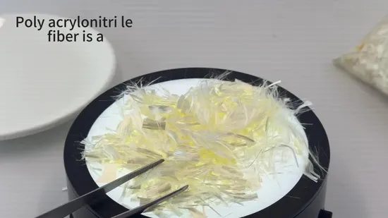 Polyacrylnitrilfaser-Baumaterial für Betonpfannenfaser/Polyacrylnitrilfaser